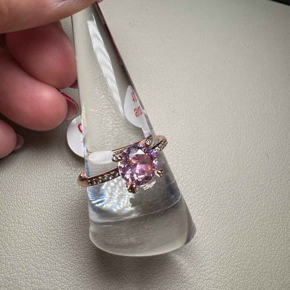 💗 Bomb Party OG Rose Quartz Rings (Size 9 & 10) 💗 By Bomb Party ✨